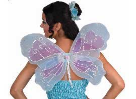 Lovely Blue Fairy Wings for Adult or Child