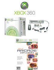 Xbox 360 "Premium Gold Pack" Video Game System with 6 of the Coolest Games !!!