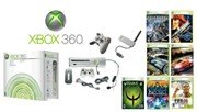 Xbox 360 Ultimate Premium Gold Video Game - 7 Games, 2 Wireless Controllers + Wireless Network Adap
