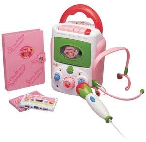 STRAWBERRY SHORTCAKE Sing-A-Long Cassette Karaoke Recorder / Player