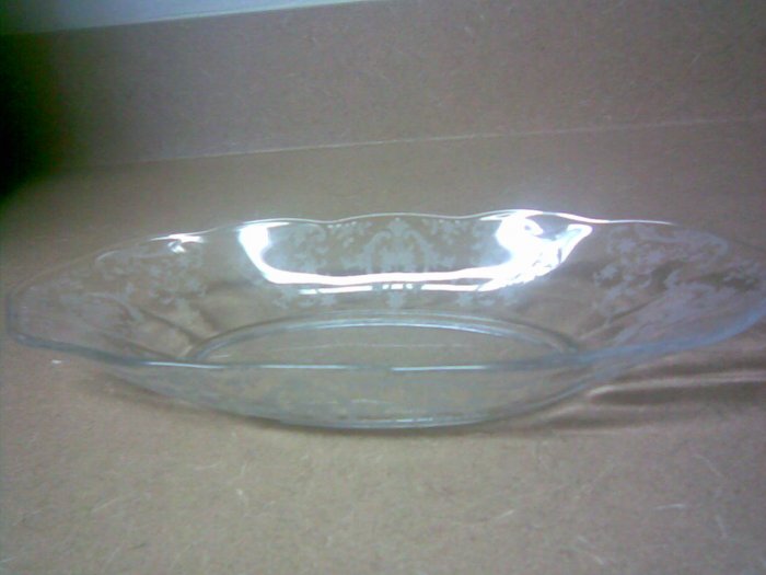 Engraved Crystal Bowl