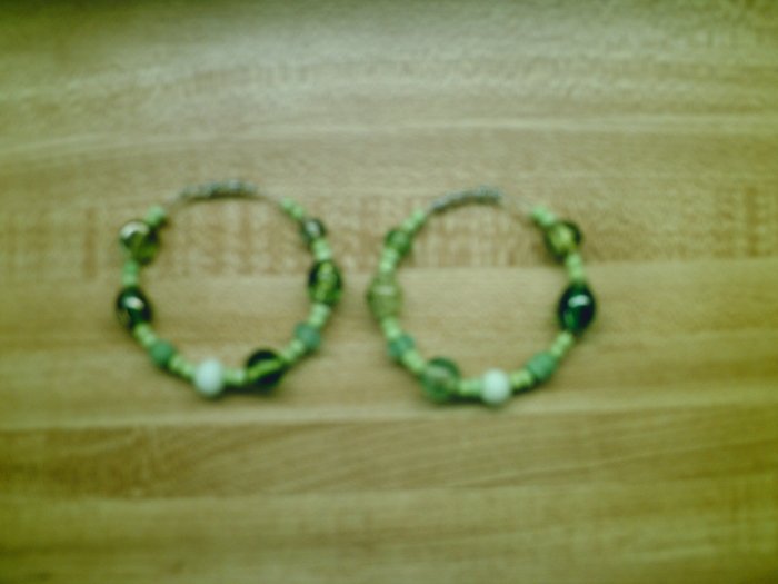 "Living Soul" Bead Hoops