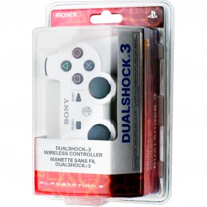 Classic White DualShock® 3 Bluetooth Wireless SIXAXIS® Controller For PS3®