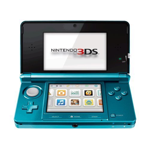 Nintendo 3DS Handheld Game Console Aqua Blue - Open Box