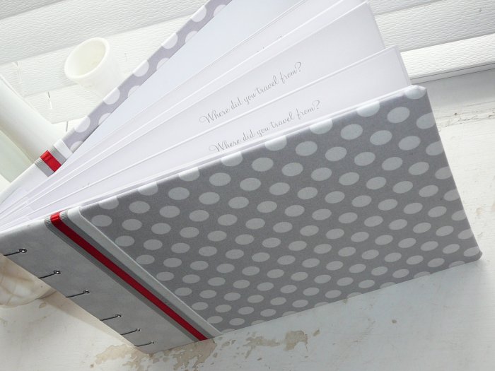 Custom Photo Booth Wedding Guest Book