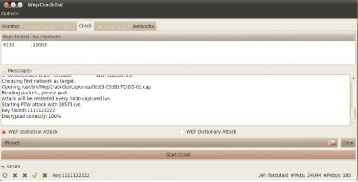 Unlock Wifi Wep Networks!!
