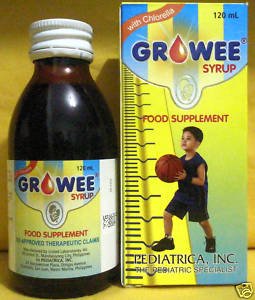 120ml Growee Syrup Chorella Growth Factor Vitamin Sup. 2+ YRS