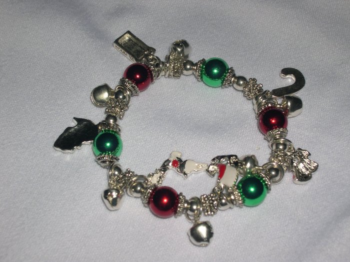 Christmas Bracelet with Ornaments
