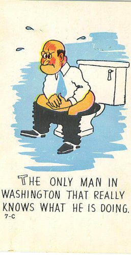 Humorous Baxter Lane Used Postcard