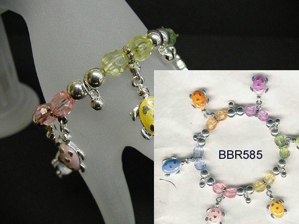 Turtle beaded charm bracelet BCBBBR585