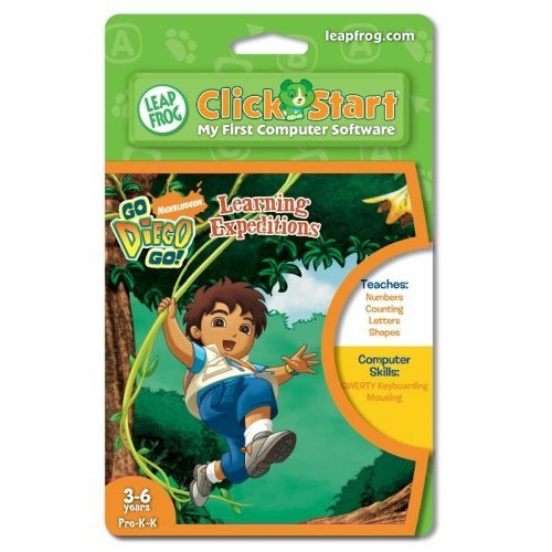 LeapFrog ClickStart Educational Software:Go Diego Go!