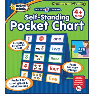 Active Minds Numbers and Counting Self-Standing Pocket Chart