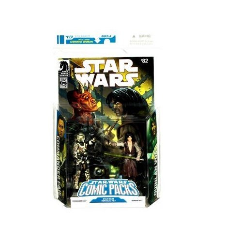 Star Wars Comic Packs: Commander Faie & Quinlan Vos #82