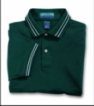 Men's Pine Island 100% Cotton Pique Golf Polo Shirt, Hunter Green sz L