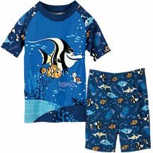 NEW Disney Store Nemo's Fishy Friends PJ Pals Short Pajamas size 4