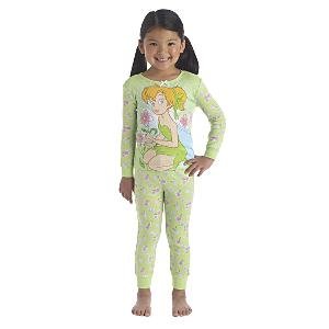 NEW Disney Store Tinker Bell Fairies PJ Pals Pajamas size 6