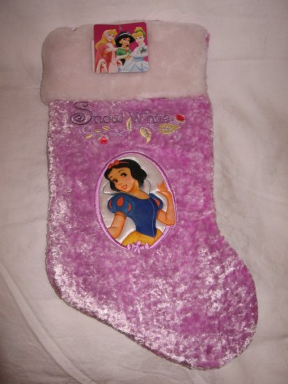 Disney Christmas Stocking Princess SNOW WHITE -- NEW with Tag