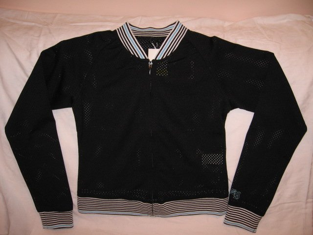 NEW ZOO YORK Girl's Ghetto Luxury Zip Up Long Sleeve Jacket, Size XL