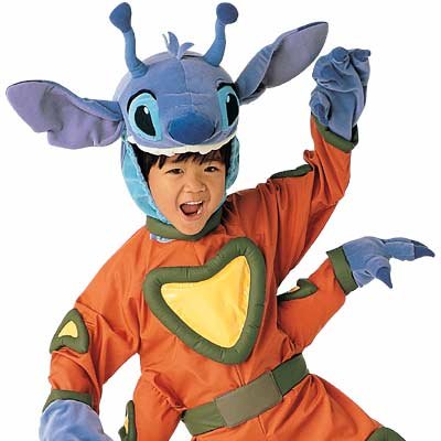 New Disney Stitch Alien Costume for Boys, Size XS