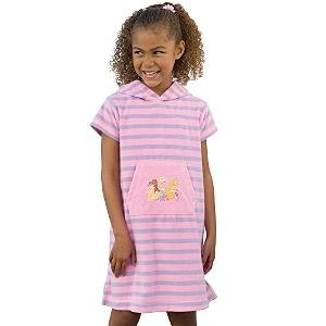 New Disney Princess Striped Terry Cover-Up, size S - Free Shipping!