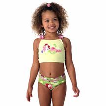 New Disney Ariel 2-Piece Tankini, size 4T - Free Shipping