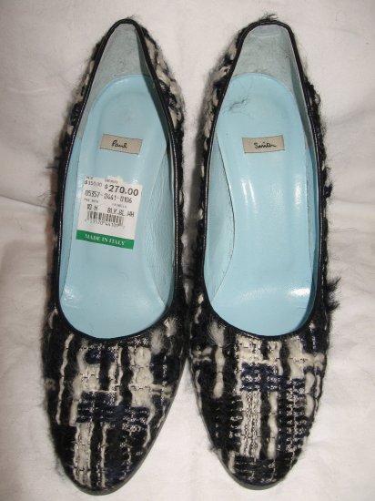 $350 New Paul Smith Womens Black Pump Heel Shoes sz 8.5