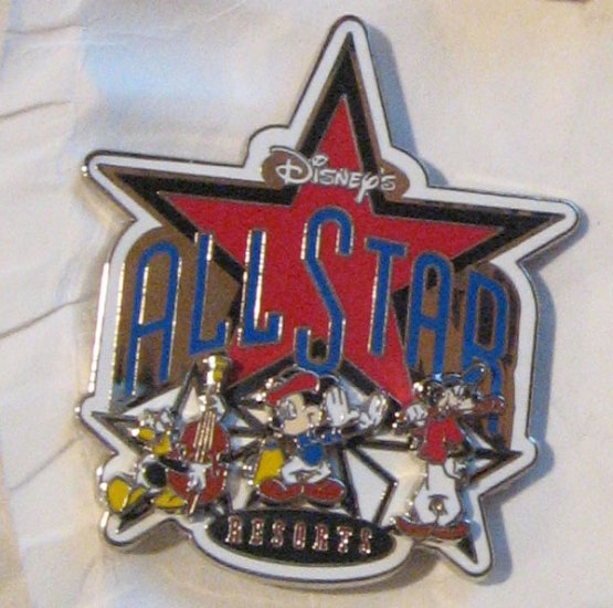 Disney Pins : All Star Resorts, 3D Pin