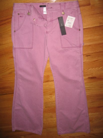 $180 New Marc Jacobs Womens Pink Jeans Pants, size 8