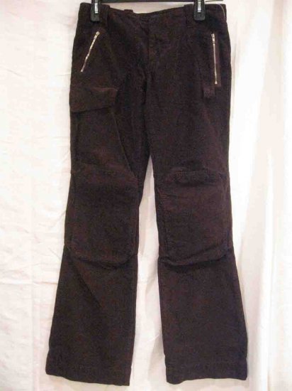 New A.M.M. Womens Velvet Cord Casual Pants, size 42