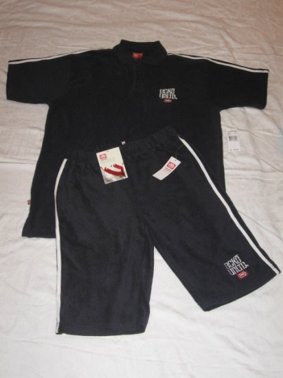 New ECKO UNLTD TERRY SHORT SET, Size L Large, MSRP: $118