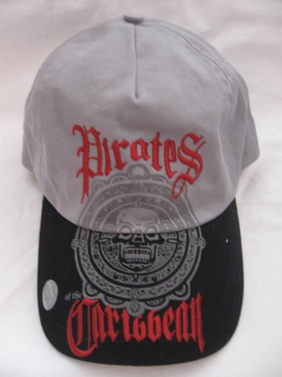 New Disney Store Cotton CAP - Pirates of the Caribbean , Adult size
