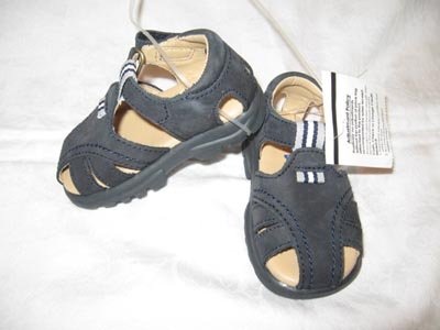 New Scott David Leather Toddler Sandals , size 4 M