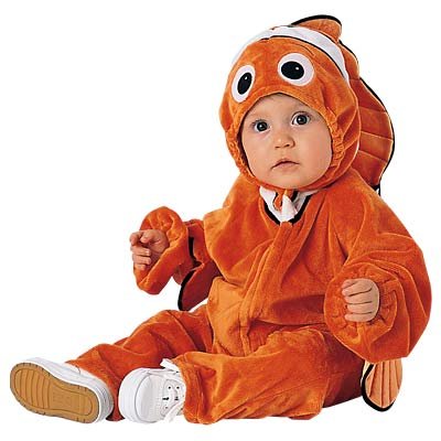 New Disney Nemo 2-Pc. Costume for Infants, Size 12 M (12 -18 months) - Free Shipping on this item!