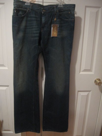 New with TAG Authentic GUCCI MEN JEANS Collection 2008 size 40 / 56 - Free Shipping on this item!