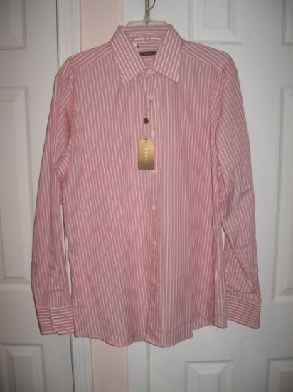 New with TAG Authentic GUCCI MEN's SHIRTS with LONG SLEEVES sz 16 /41 - FREE SHIPPING!