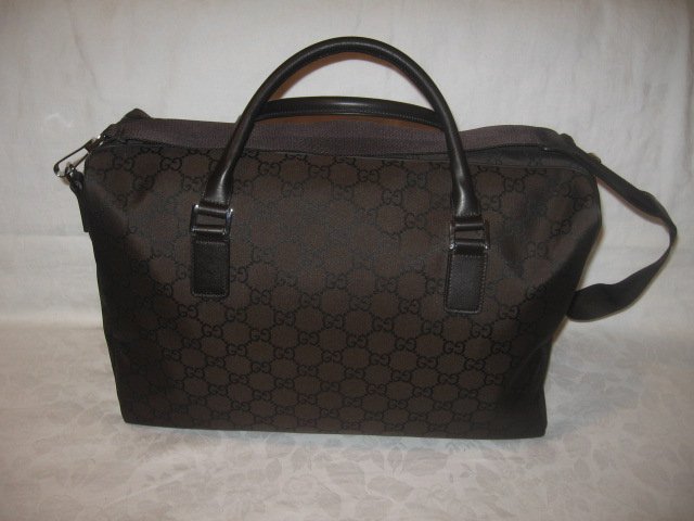 NEW Authentic GUCCI LOGO TRAVEL LUGGAGE CARRY ON BAG