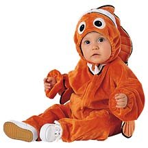 New Disney Nemo 2-Pc. Costume for Infants, Size 6 M (6 -12 months) - Free Shipping on this item!