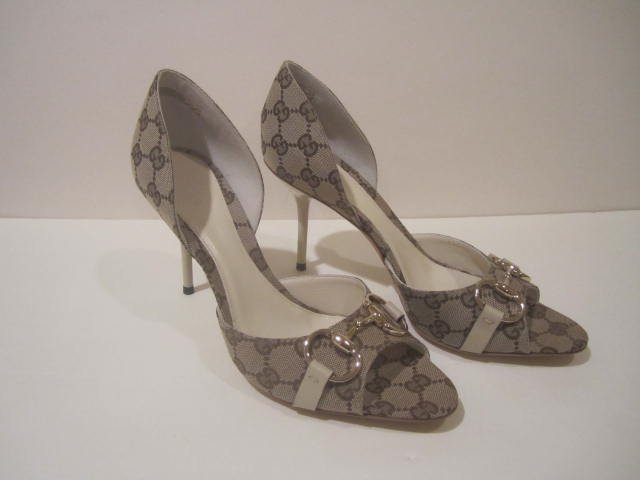 $475 New in Box Authentic GUCCI SANDALS SHOES HEELS HORSEBIT size 9 - FREE SHIPPING