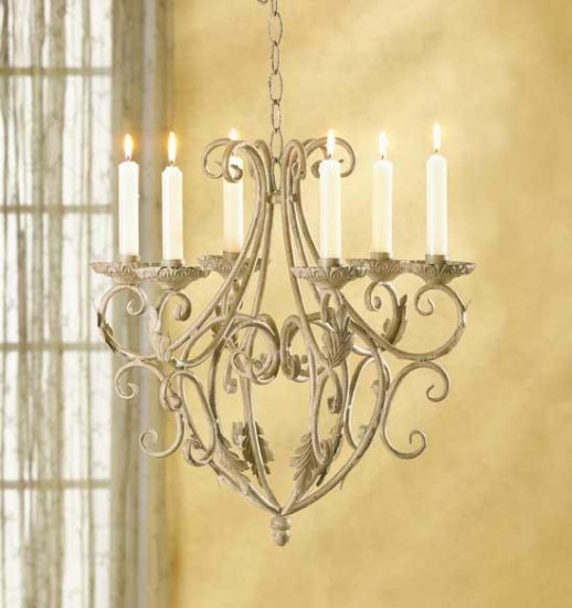 New Wrought Iron Royality's Chandilier