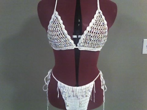 Beaded String Bikini