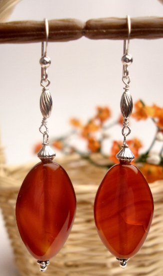 E0028 - EARRINGS WITH AUTHENTIC AVENTURINE (FREE SHIPPING)
