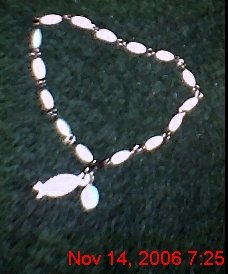 Mother of Pearl Rosary Bracelet