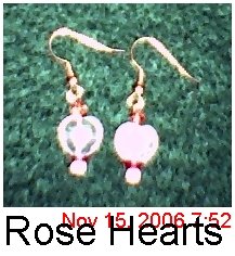 Rose Quartz Hearts