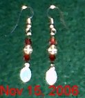 Small Sterling Miraculous Medal Ear Rings