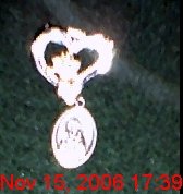 Cherub Pin with St. Jude Medal