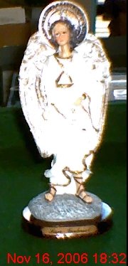 St. Gabriel Archangel 8" Statue/God's Messenger