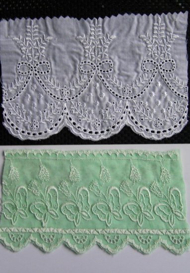 LACE on fabrics -1