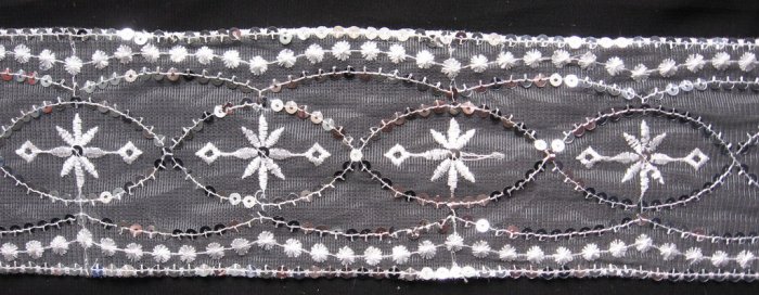 LACE on fabrics - tulle, T/R, Chiffon