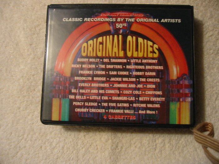 Set of four "Original Oldies" cassettes