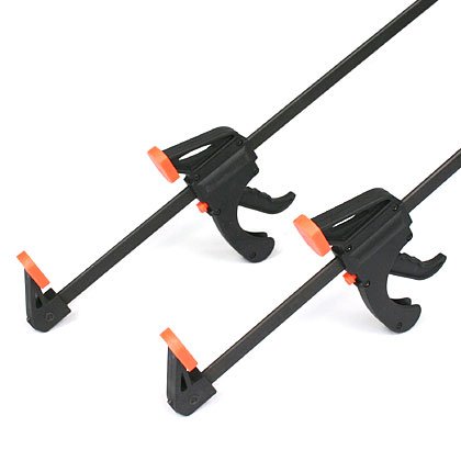 12in Quick Grip Ratcheting Bar Clamp (set of 2)